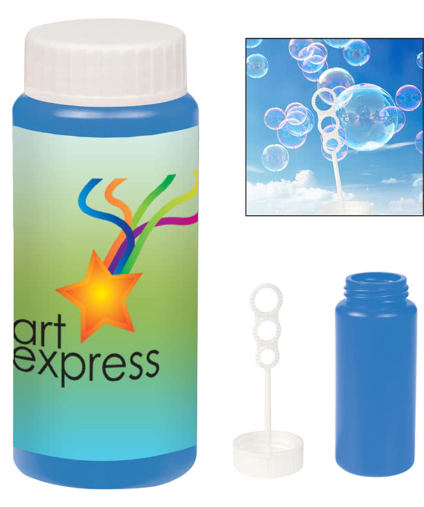 Full Color 2 oz. Fun Time Bubble Dispenser