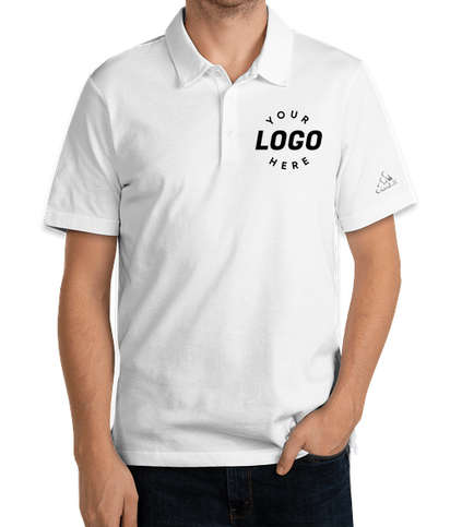 Adidas Recycled Blend Polo - White