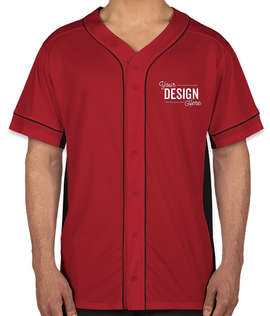 Augusta Slugger Full Button Baseball Jersey