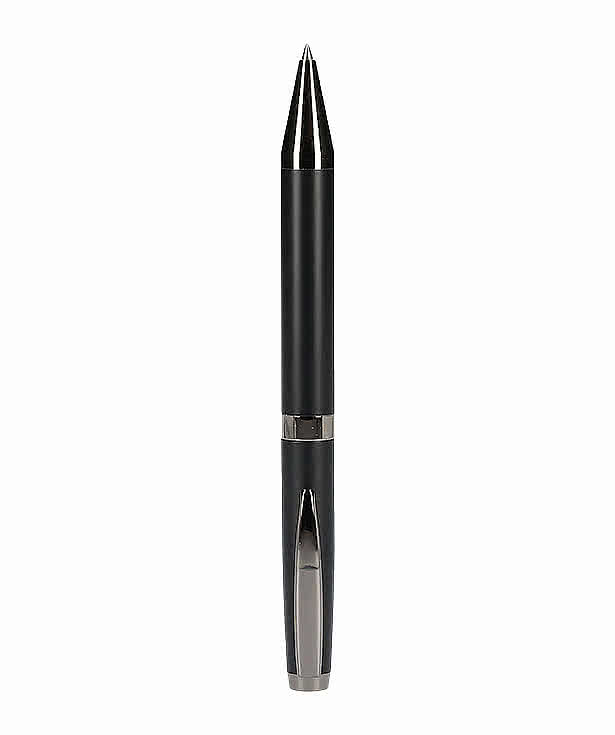 Laser Engraved Recycled Brass Ultra Gel Ballpoint Pen (black ink)