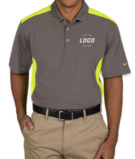 Nike Dri-FIT Mesh Colorblock Performance Polo