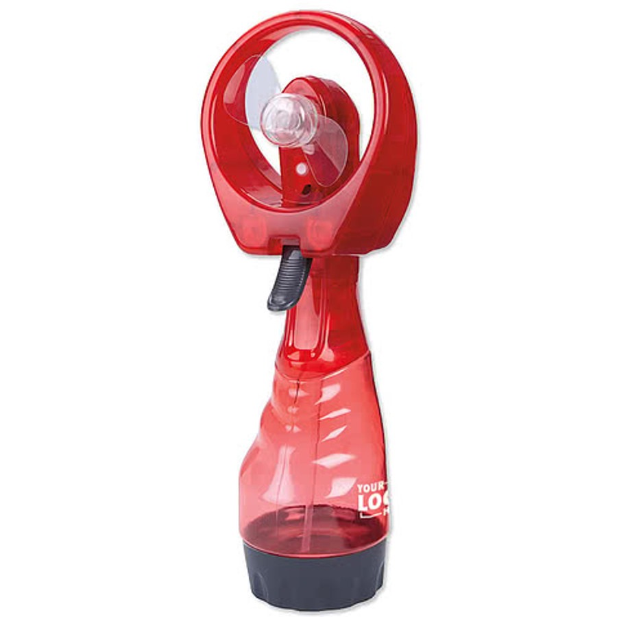 Large Deluxe Misting Fan in Translucent Black