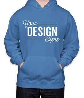 Jerzees Nublend 50/50 Pullover Hoodie - Color: Columbia Blue