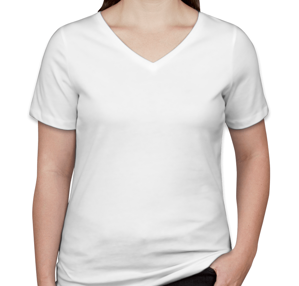 Bella + Canvas Women's Tri-Blend V-Neck T-shirt-default