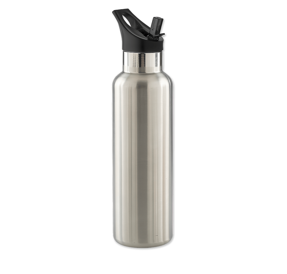 20 oz. Basecamp Mesa Tundra Water Bottle with Screw Top and Flip-Top Straw Lid-default