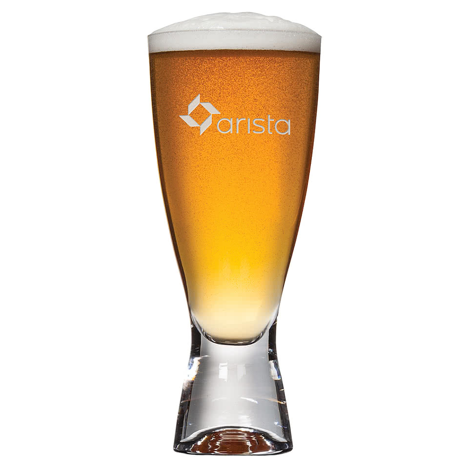 Laser Etched 12 oz. Bastien Beer Glass