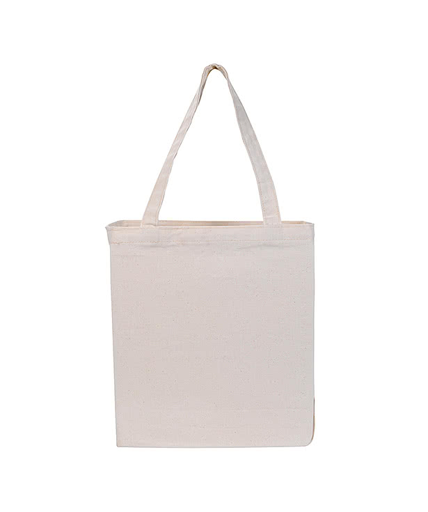Full Color Patriotic Gusseted Cotton Tote Bag