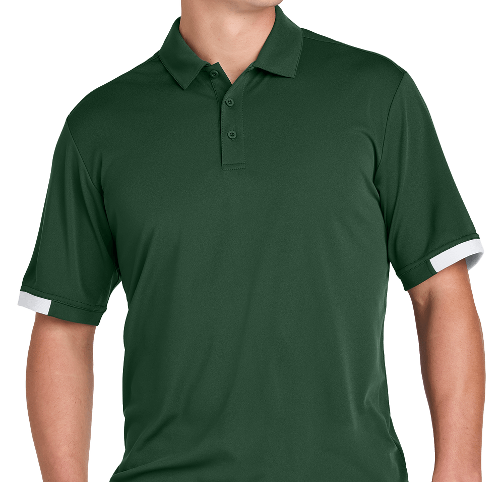 Sport-Tek Club Colorblock Recycled Performance Polo-default