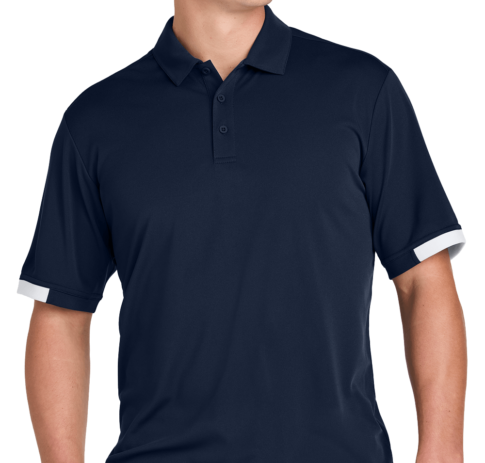 Sport-Tek Club Colorblock Recycled Performance Polo-default