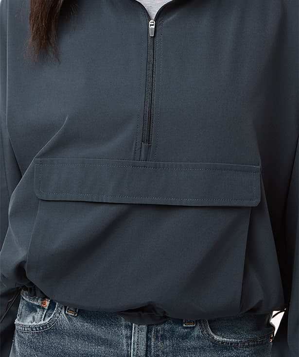 Boxercraft Women’s Stretch Woven Quarter Zip Pullover