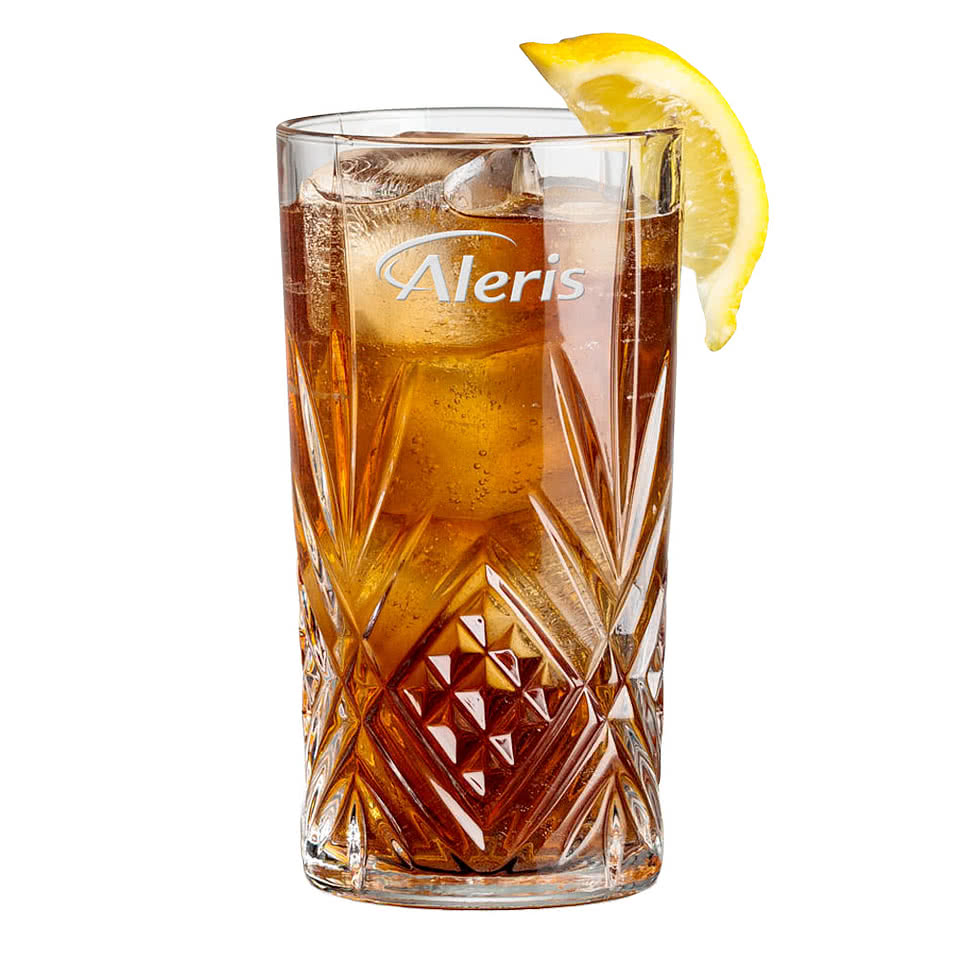 Laser Etched 12 oz. Brinkley Highball Glass