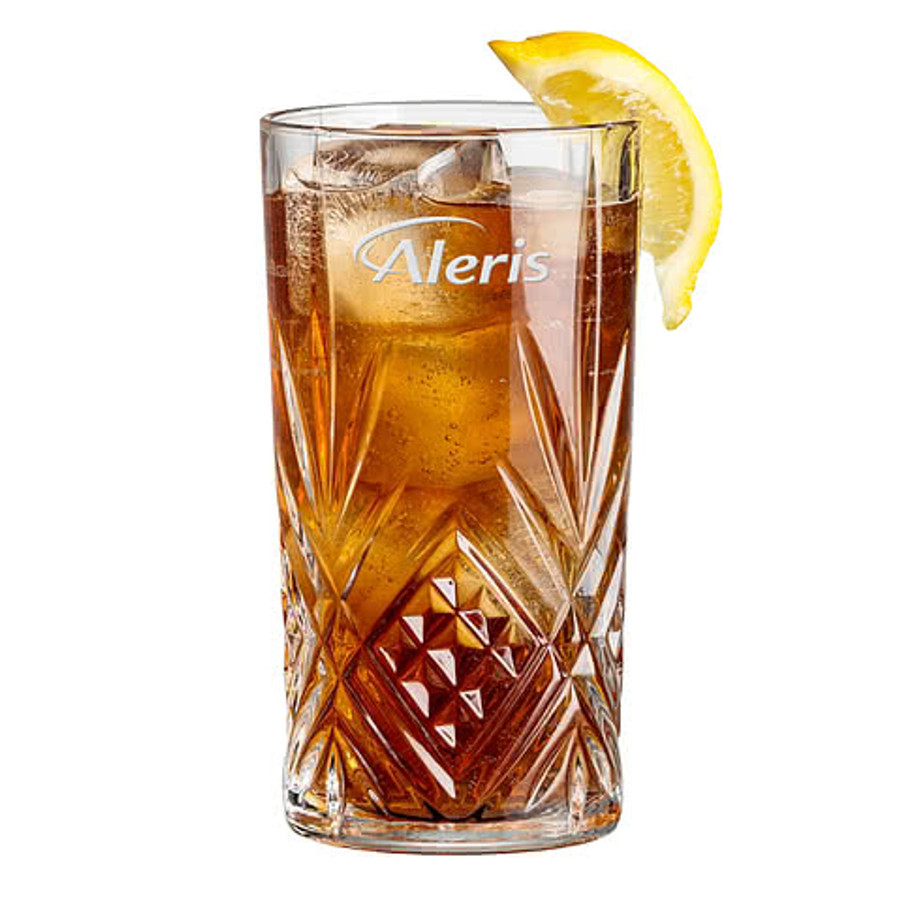 Laser Etched 12 oz. Brinkley Highball Glass in Clear