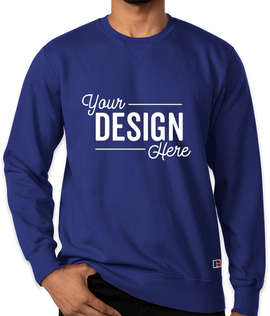 Russell Athletic Cotton Rich Crewneck Sweatshirt - Color: Royal
