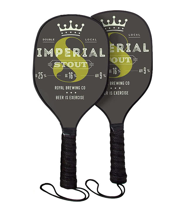 Full Color Pickleball Paddle Set