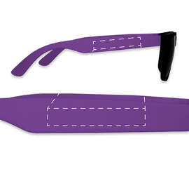 Youth Promotional Sunglasses - Color: Purple