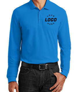 Port Authority Lightweight Classic Pique Long Sleeve Polo