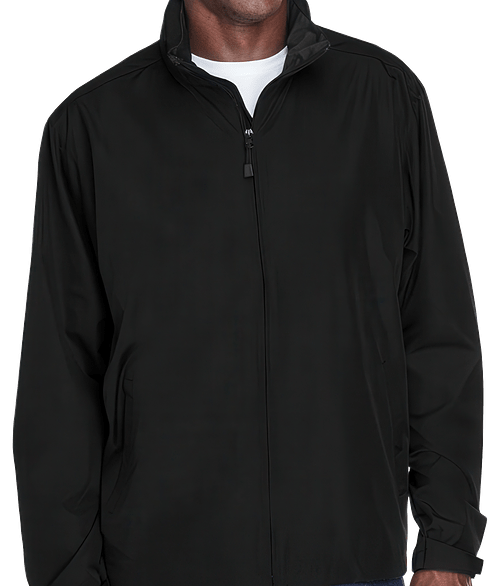 North End Techno Lite Water-Resistant Hooded Jacket in Black