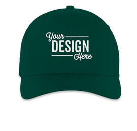 Richardson Pro Twill Snapback Hat - Color: Dark Green
