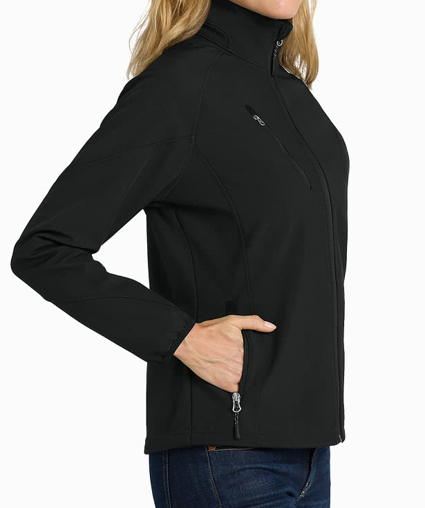 Port Authority Women's Textured Soft Shell Jacket