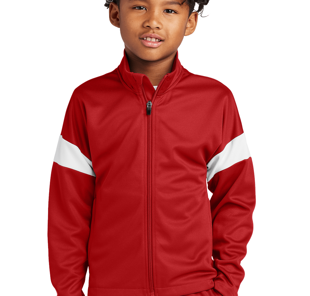 Sport-Tek Youth Recycled Travel Track Jacket-default