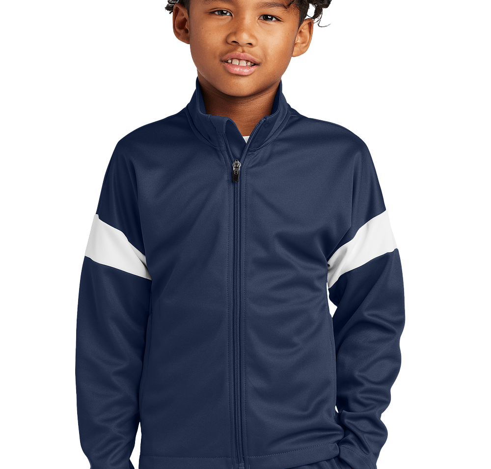 Sport-Tek Youth Recycled Travel Track Jacket-default