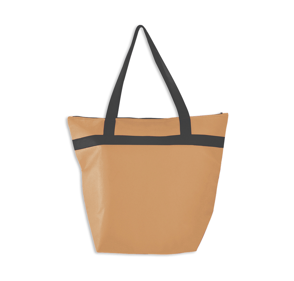 Full Color Insulated Shopper Tote Bag-default