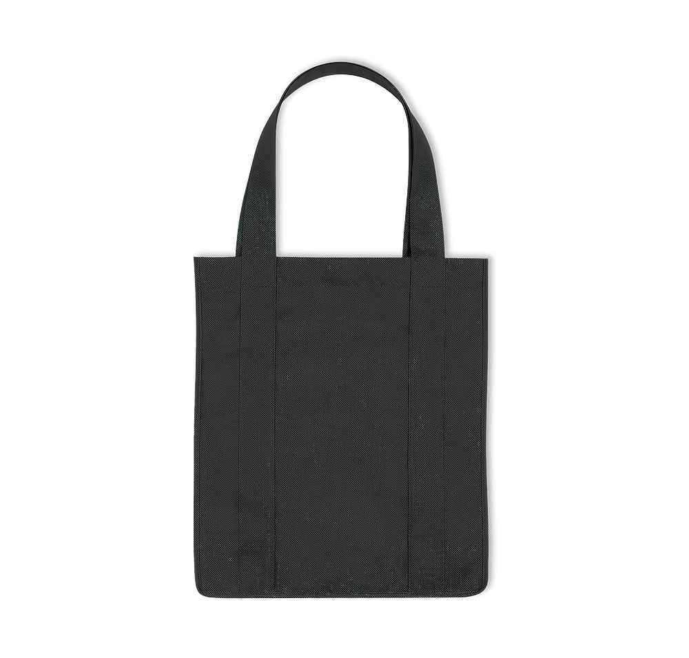 Non-Woven Recycled Shopper Tote Bag-default