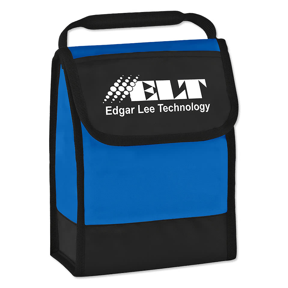 Folding Identification 6 Can Lunch Bag