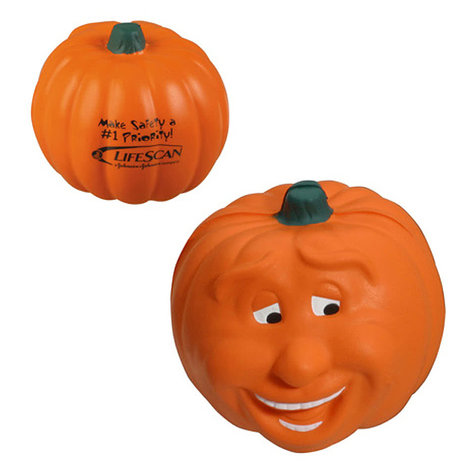 Smiling Pumpkin Stress Reliever