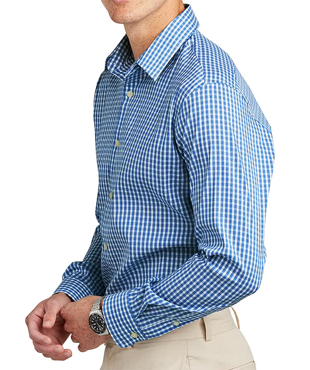 Brooks Brothers Tech Stretch Patterned Dress Shirt