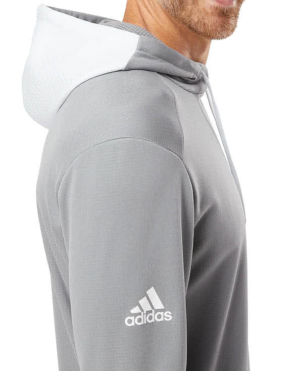 Adidas 100% Recycled Textured Pullover Hoodie