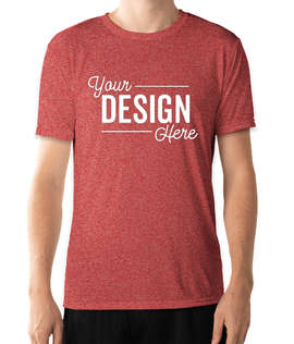 Gildan Heather Performance Core T-shirt - Color: Heather Sport Scarlet