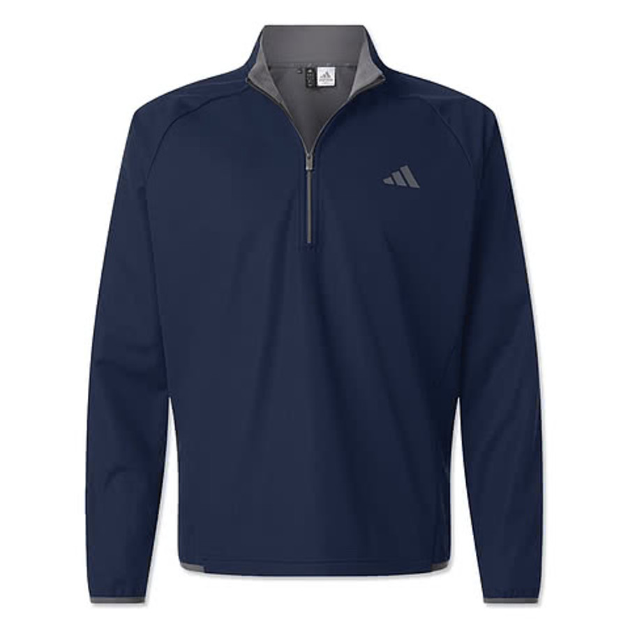 Adidas Ultimate365 Recycled Wind-Resistant Water-Resistant Quarter-Zip Pullover