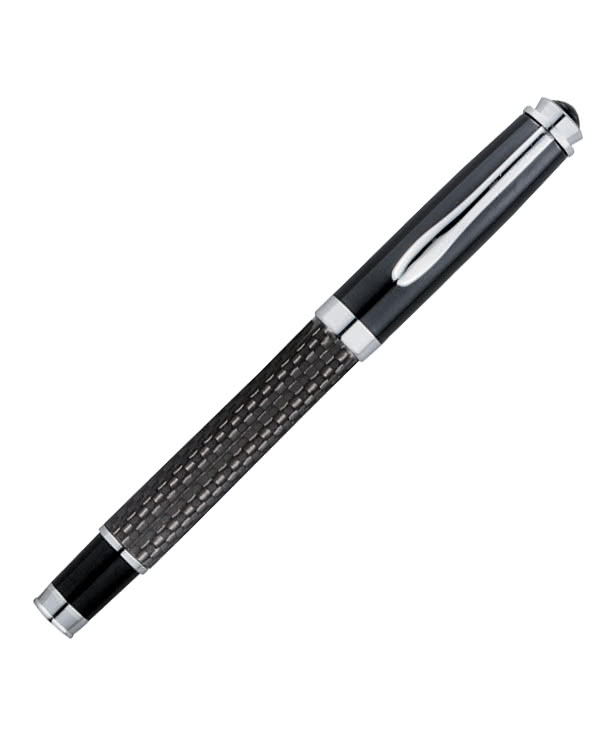 Laser Engraved Luna Rollerball Pen (black ink)