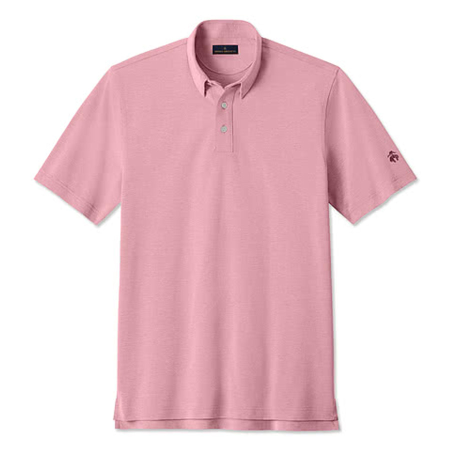 Brooks Brothers Pinpoint Pique Performance Dress Polo - Embroidered