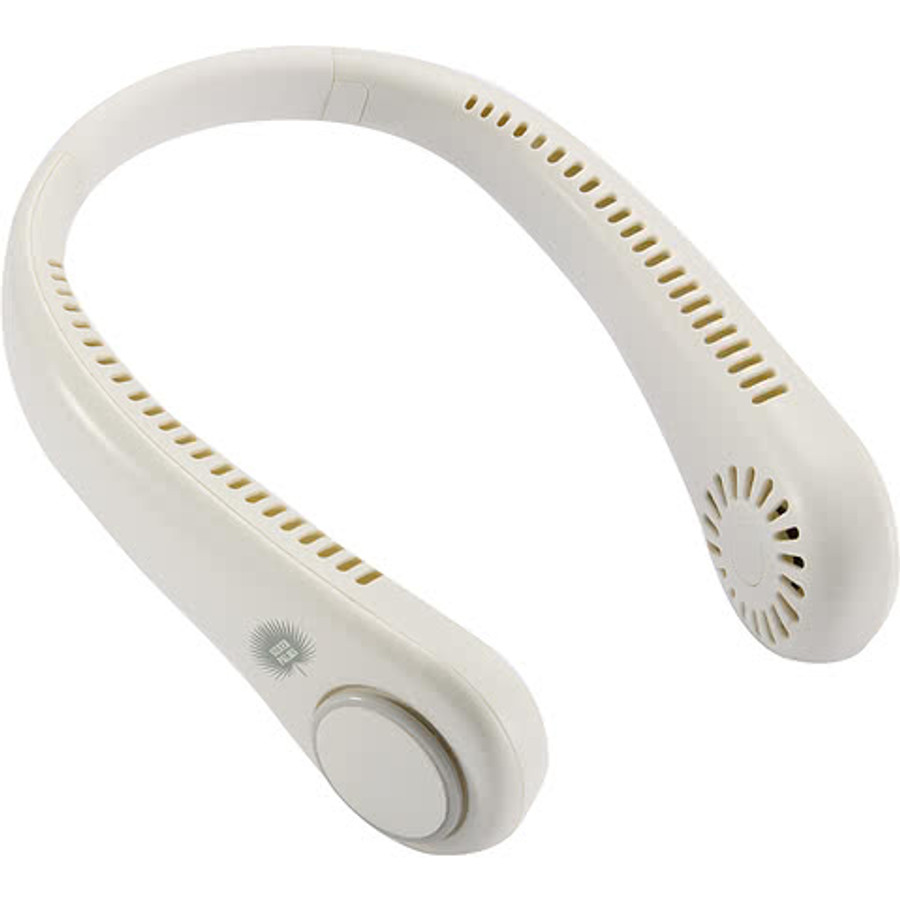 Wellable Wireless Neck Fan in White