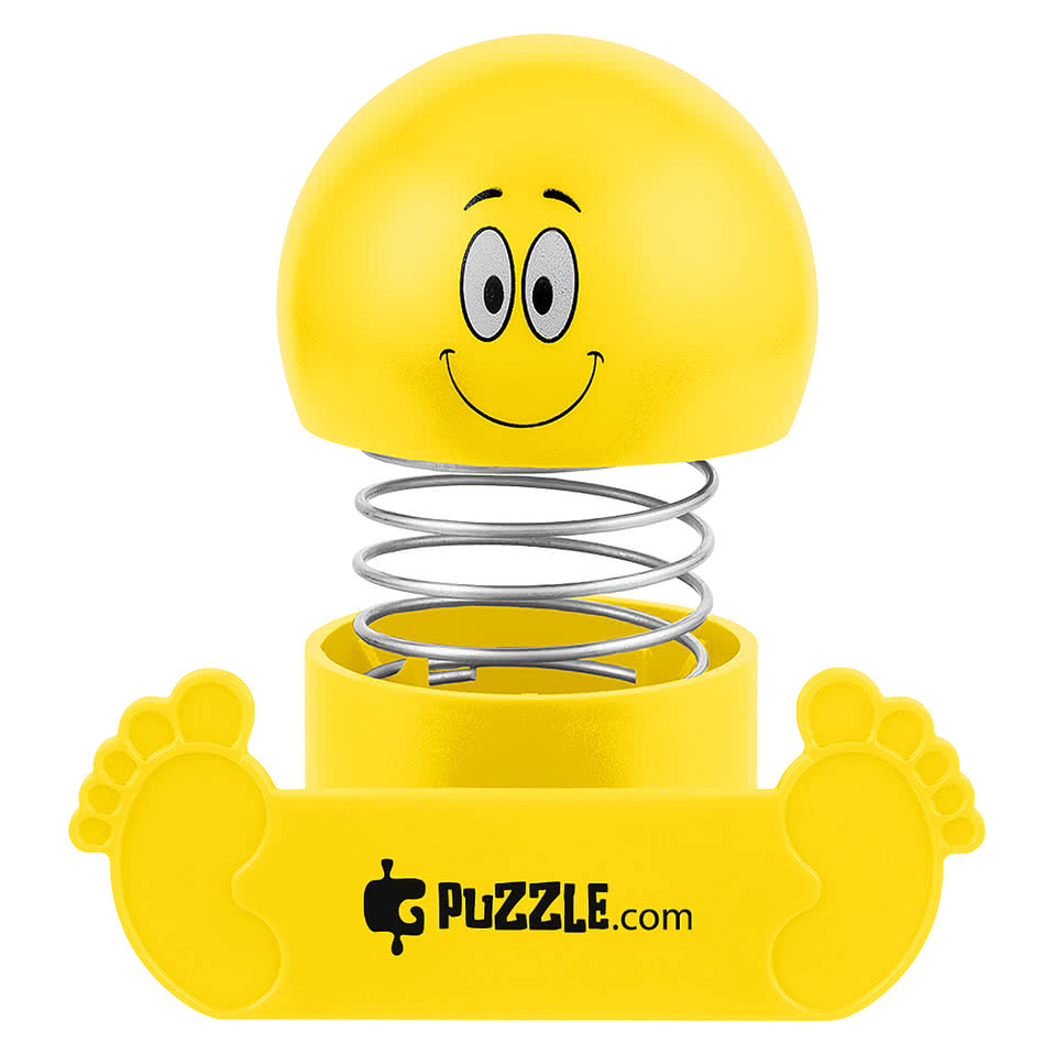 Smiley Bobble Head Phone Holder