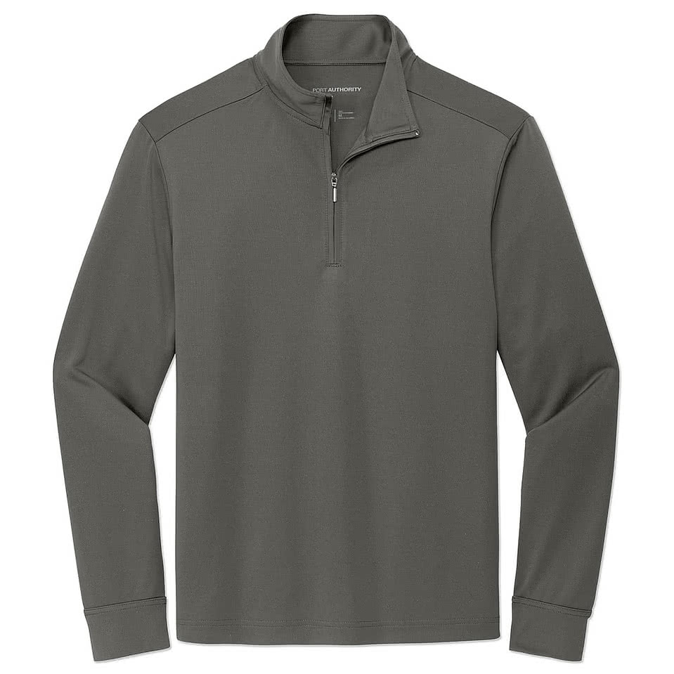 Port Authority C-FREE Snag-Proof Quarter Zip Sweatshirt - Embroidered