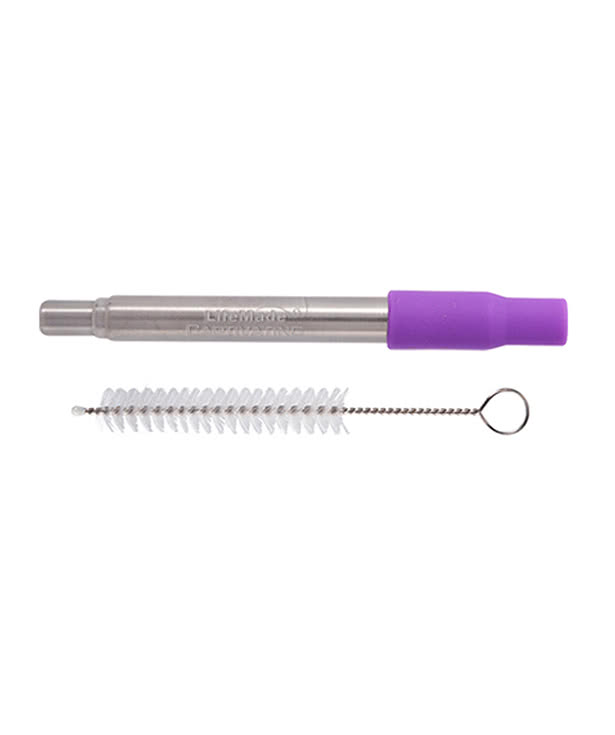 Nova Collapsible Stainless Steel Straw Set