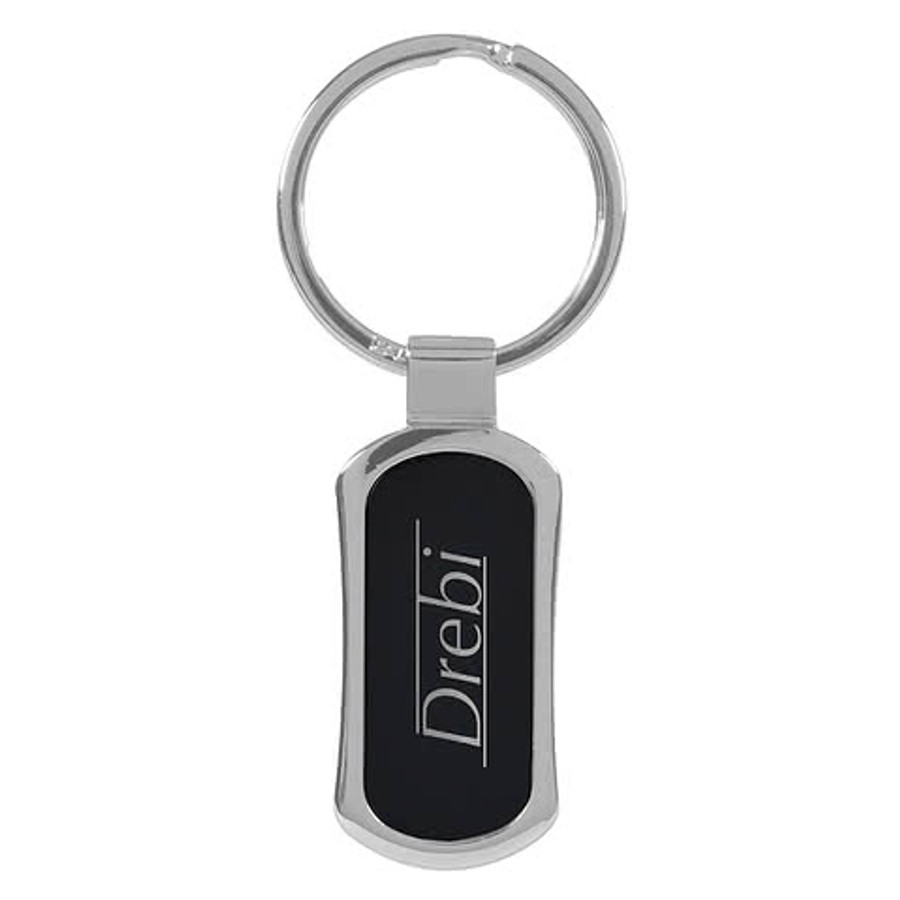 Laser Engraved Colton Keychain in Gun Metal