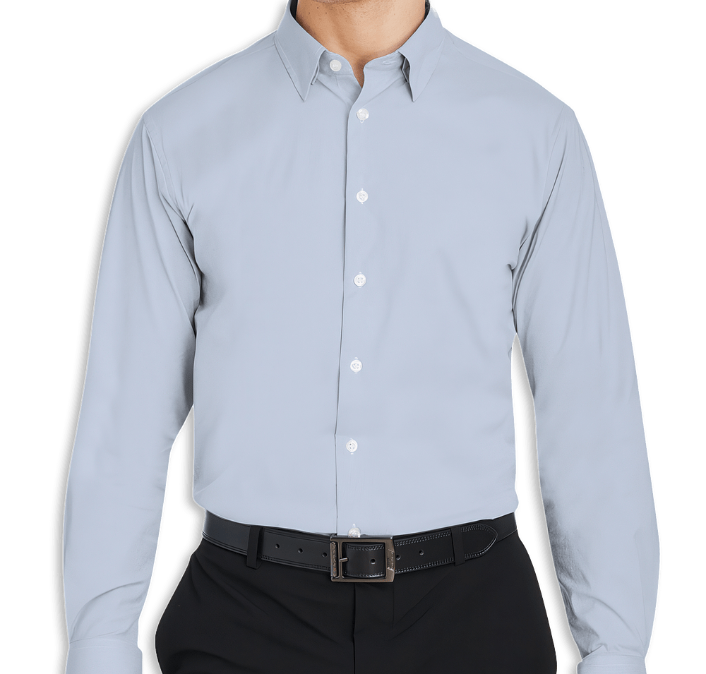 Devon & Jones CrownLux Microstripe Performance Dress Shirt - Printed-default