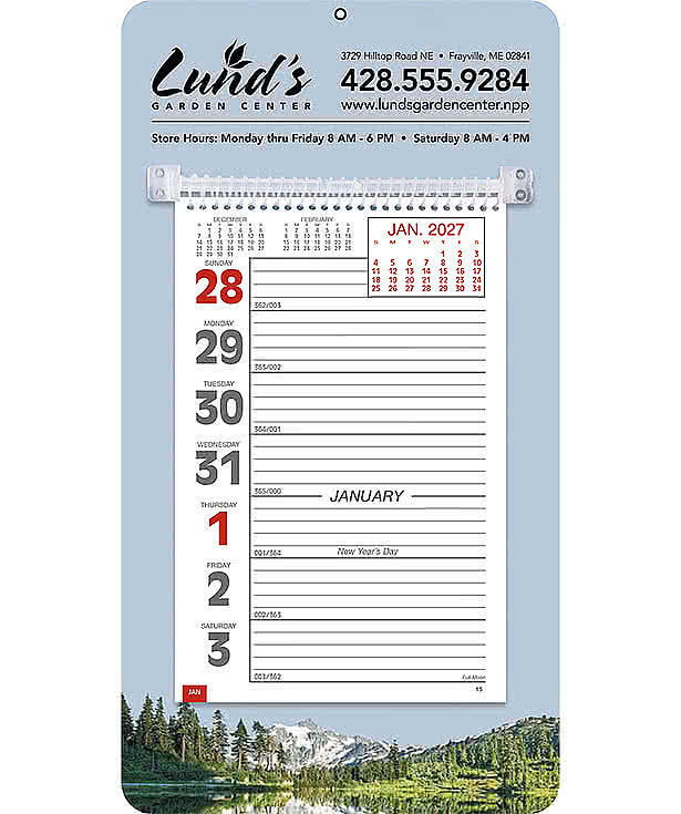 Promotional Weekly Memo Calendar