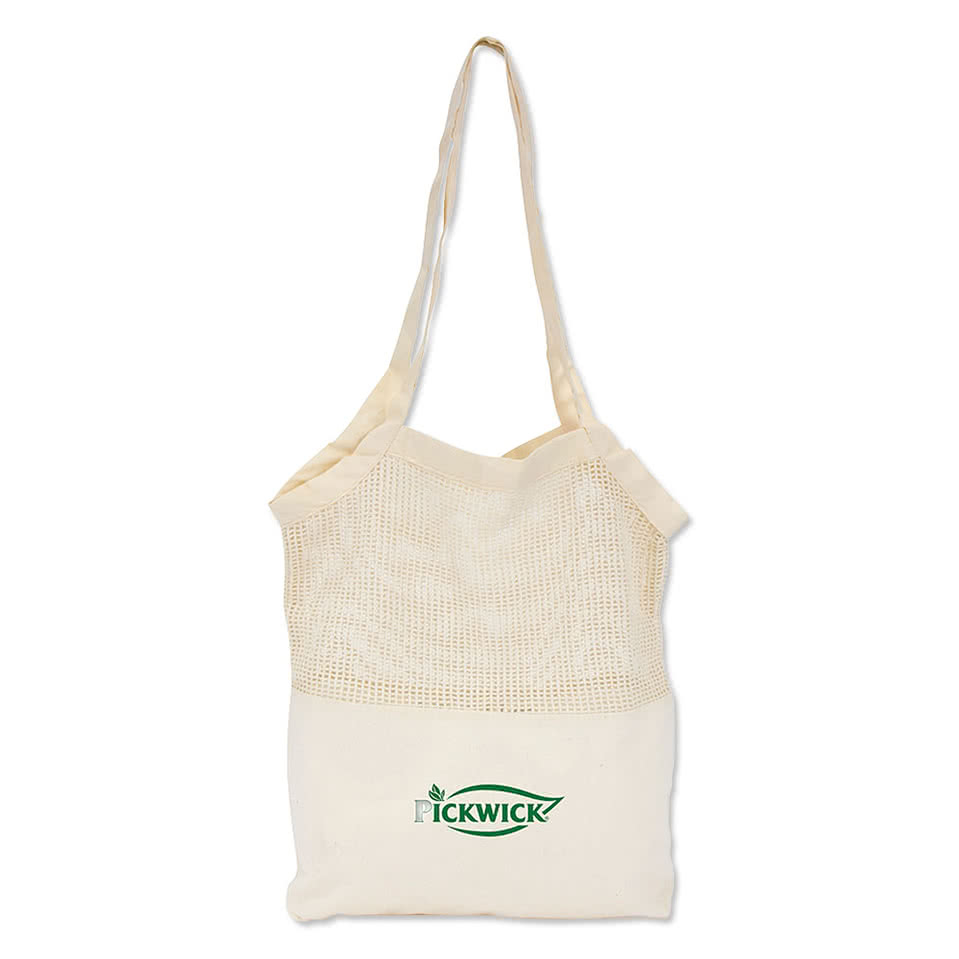 Farmers Market Medium Cotton Grocery Tote Bag