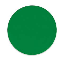 Full Color PrevaGuard Round Mouse Pad - Color: Kelly Green