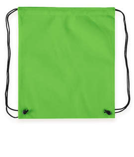 Promotional Non-Woven Drawstring Bag - Color: Lime