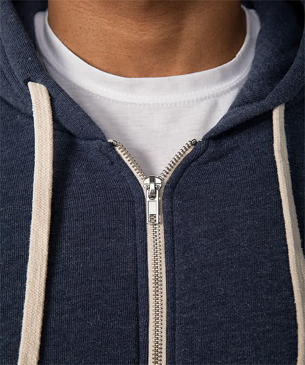 Royal Apparel USA-Made Organic Eco Zip Hoodie