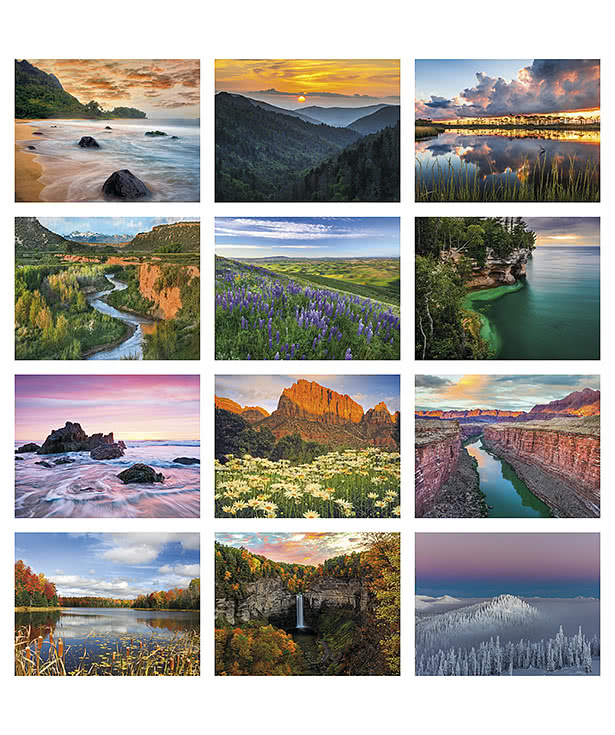 Beautiful America Calendar