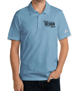 Adidas Recycled Blend Polo - Color: Light Blue