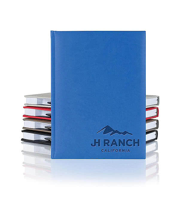 Castelli Debossed Tucson Scribe Grande Lined Hard Cover Notebook