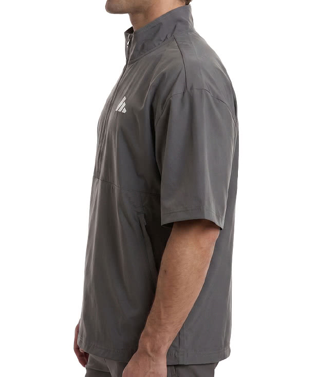 Adidas Recycled Short Sleeve Quarter-Zip Pullover